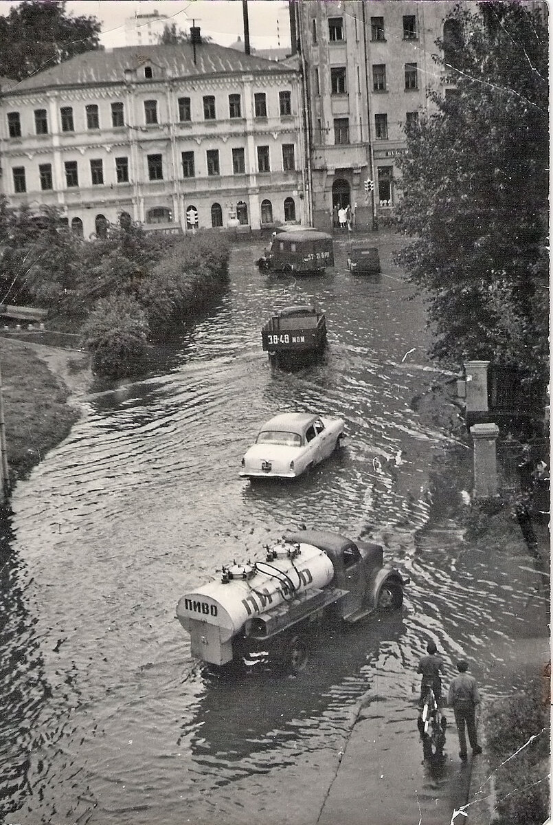 наводнение в москве 1965 года