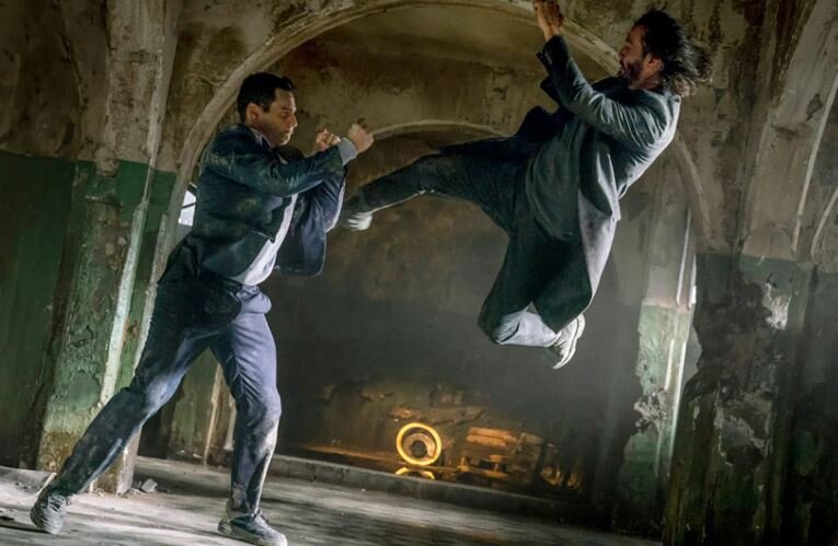 Кадр с фильма матрица 4