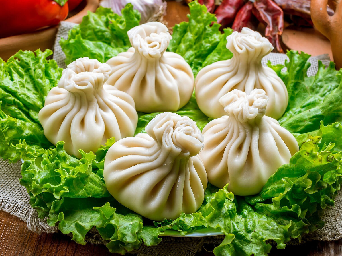 Хинкали вареные