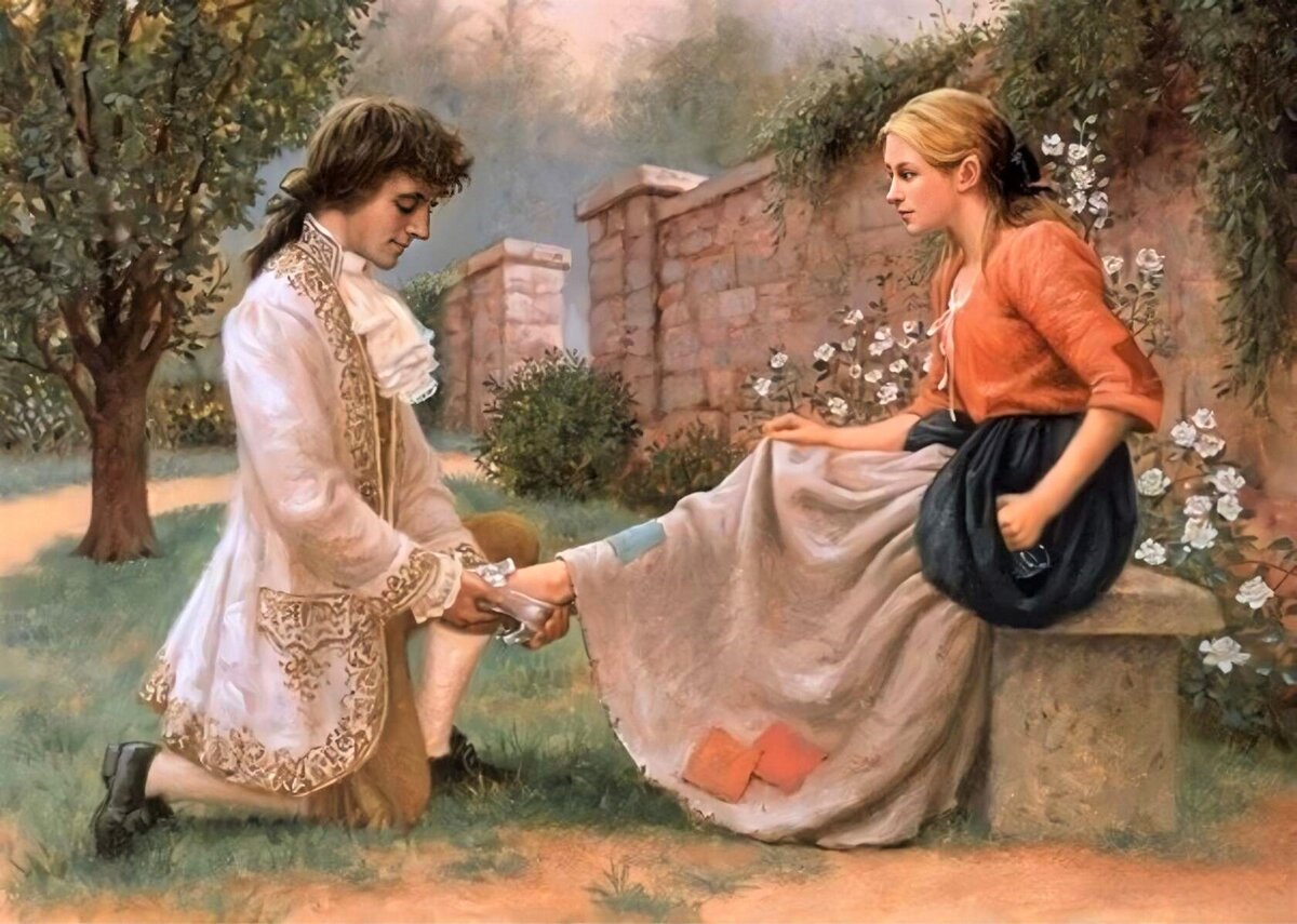 "Золушка" иллюстрация Рут Сандерсон