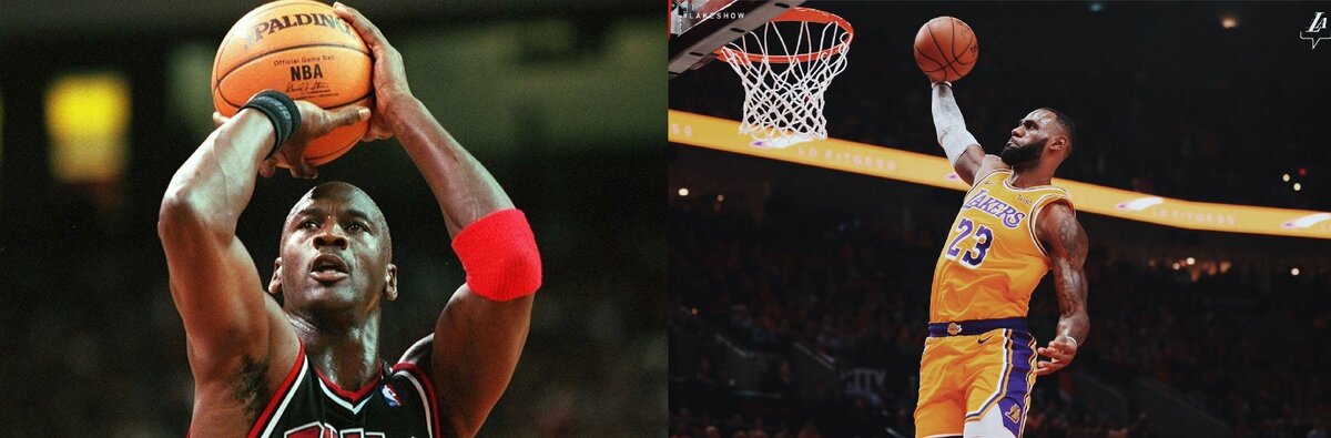 Джордан и Леброн