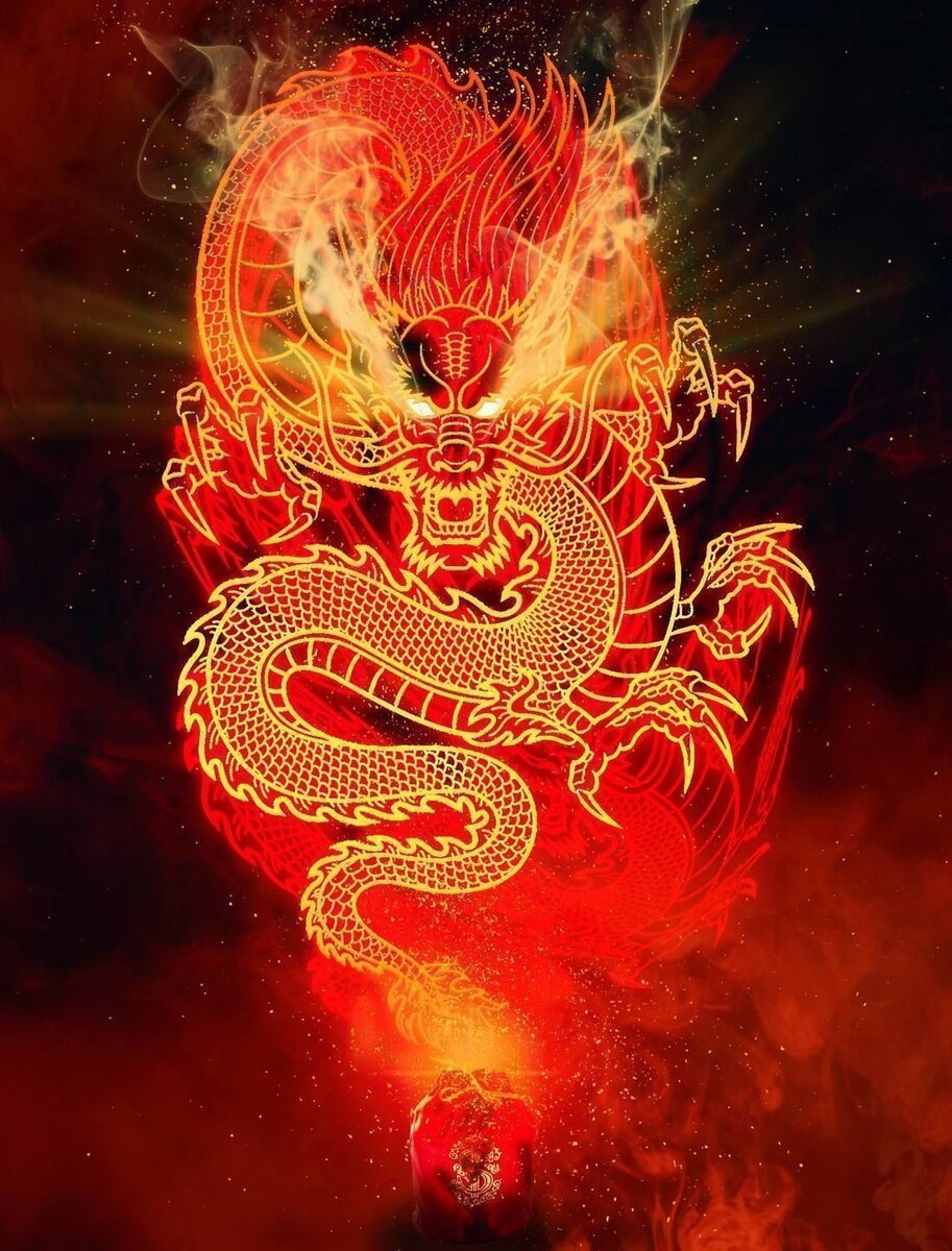 Красивые картинки на телефон дракон. Сюаньлун дракон. Огненный дракон. Китайский Огненный дракон. Красный китайский дракон.