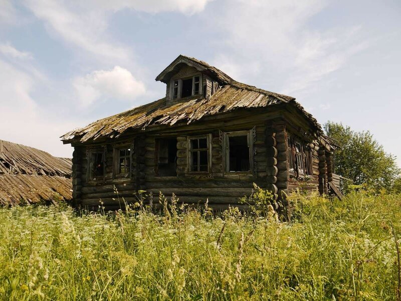 Старые брошенные дома. Заброшеные деревни Урала.