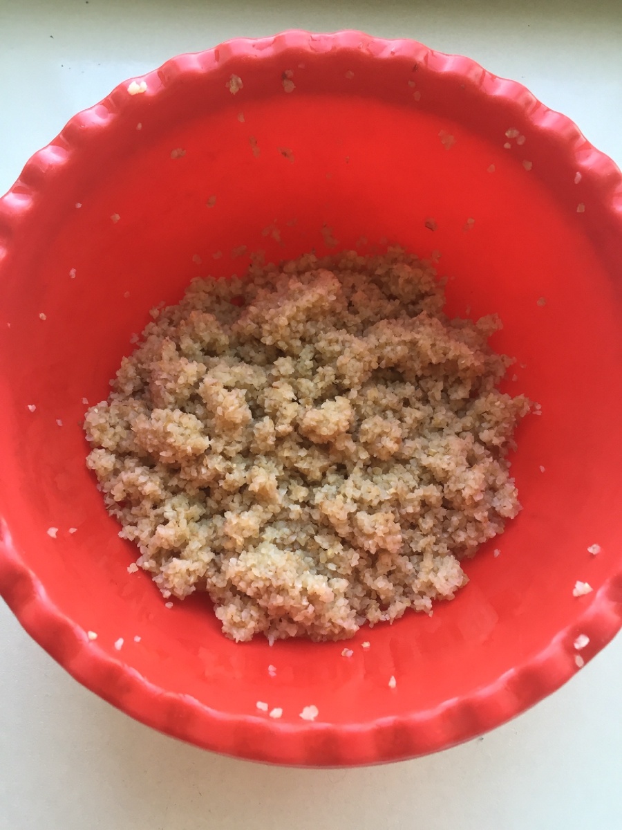 Фото: вот так выглядит мелкий булгур после замачивания