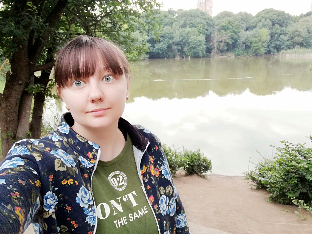 На прогулке в балке нашего города