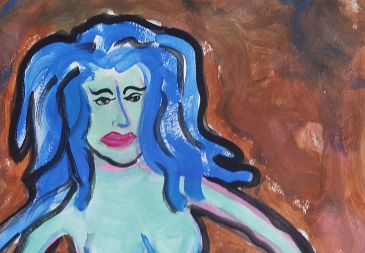 Твоя бывшая не думает о тебе. Авторская иллюстрация