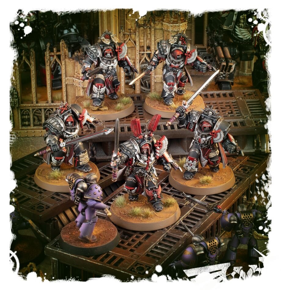 Во времена Ереси и ВКП Смертоносцы, как и все ТА носили чёрную броню