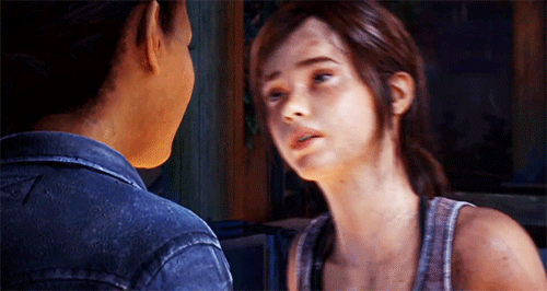 Элли  делала это еще в первой игре.