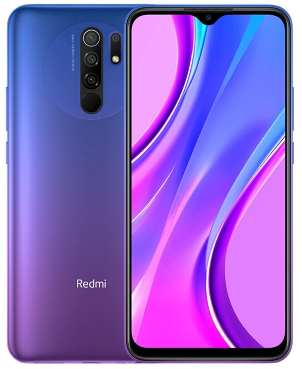 Китайская компания Xiaomi официально представила на европейском рынке свою новую модель смартфона среднего уровня – Redmi 9, отличительной особенностью которого является наличие у него процессора MediaTek Helio G80. 
•	 за базовый вариант Redmi 9 с 3 Гб ОЗУ и 32 Гб встроенной памяти. Также будет доступен вариант смартфона с 4 Гб ОЗУ и 64 Гб встроенной памяти. Помимо вышеперечисленного, Redmi 9 оснащает 13 МП основной квадрокамерой, большой 6,53-дюймовый Full HD+ дисплей, аккумулятор повышенной ёмкости на 5020 мАч, а также сканер отпечатков пальцев. Поддержка стандартов связи: 4G/LTE (B1/2/3/4/5/7/8/20/28/38/40/41); 3G/WCDMA (B1/2/4/5/8); GSM 850/900/1800/1900 МГц; два отдельных слота под SIM карты
•	Размеры: 163,32х77,01х9,1 мм
•	Вес: 198 г
•	Платформа: Android + MIUI
•	Процессор: 2 ГГц, восьмиядерный, MediaTek Helio G80
•	Дисплей: 6,53-дюймовый, разрешением 2340×1080 пикселей, защитное стекло Corning Gorilla Glass 3
•	Основная камера: 13 МП (75,2°), f/2.2, автофокус + 8 МП (широкоугольная, 118°), f/2.2 + 2 МП (глубина резкости), f/2.4 + 5 МП (макро, 4 см), f/2.4; светодиодная подсветка, поддержка Full HD видеосъёмки
•	Фронтальная камера: 8 МП (77,8 °), f/2.0
•	FM-радио
•	Память: 3/4 Гб ОЗУ (LPDDR4X), 32/64 Гб встроенной (eMMC 5.1), слот под microSD карты памяти (отдельный)
•	Коммуникации: Wi-Fi 802.11 a/b/g/n/ac, Bluetooth 5.0, USB Type-C, NFC, ИК-порт, GPS/AGPS/ГЛОНАСС/BeiDou, аудио разъём 3,5 мм
•	Аккумулятор: 5020 мАч, быстрая зарядка Quick Charge 3.0 (18 Вт)
•	Прочее: Сканер отпечатков пальцев, Акселерометр, Датчики приближения и освещения, Электронный компас
