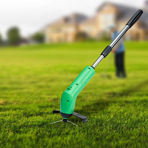Триммер Garden Trimmer - это компактная ручная газонокосилка, которую можно использовать в качестве ручного или телескопического триммера.