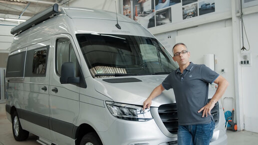 Видео инструкция к автодому Hymer Mercedes ч.1