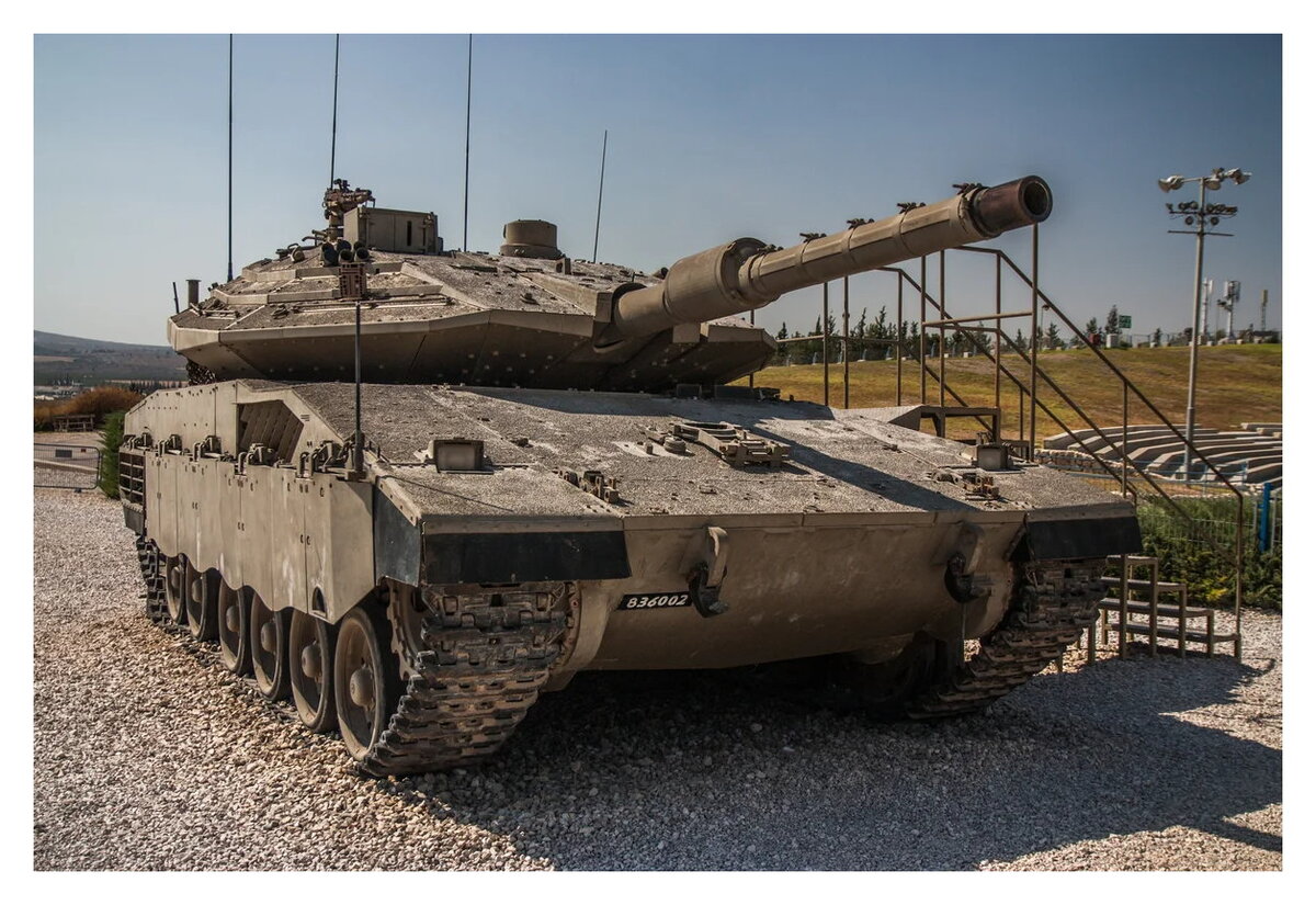 Израильский ОБТ "Меркава" Mk.4 