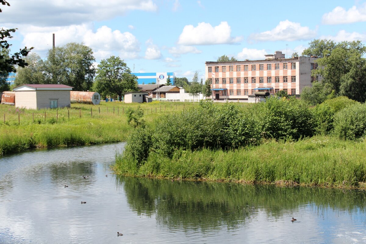 Река Колпанка в Егерской слободе 
