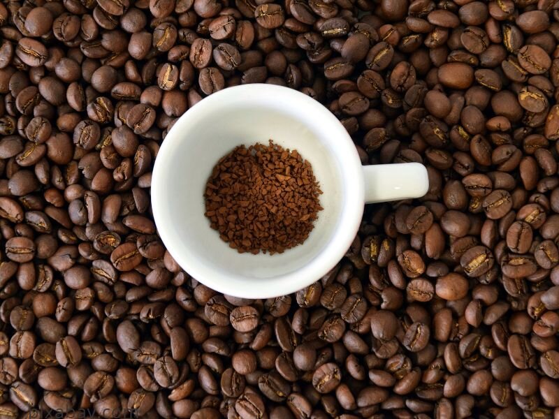 черный кофе.