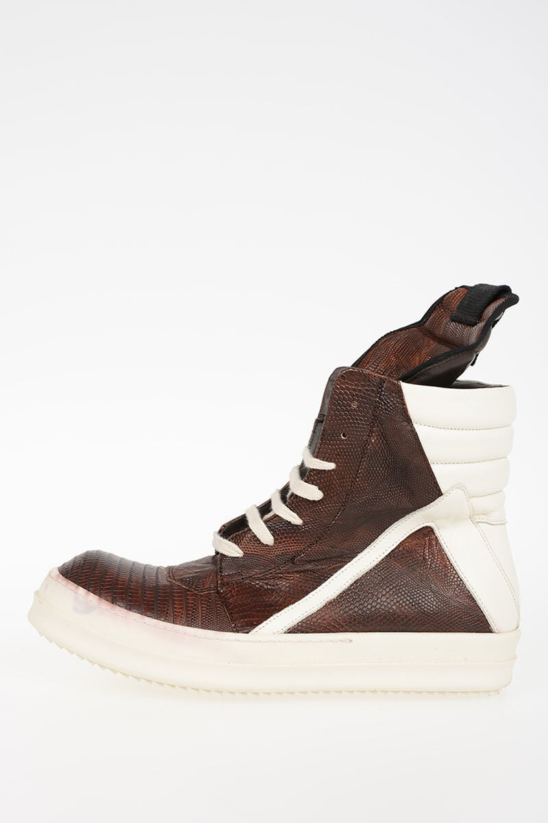 RICK OWENS GEOBASKET IGUANA