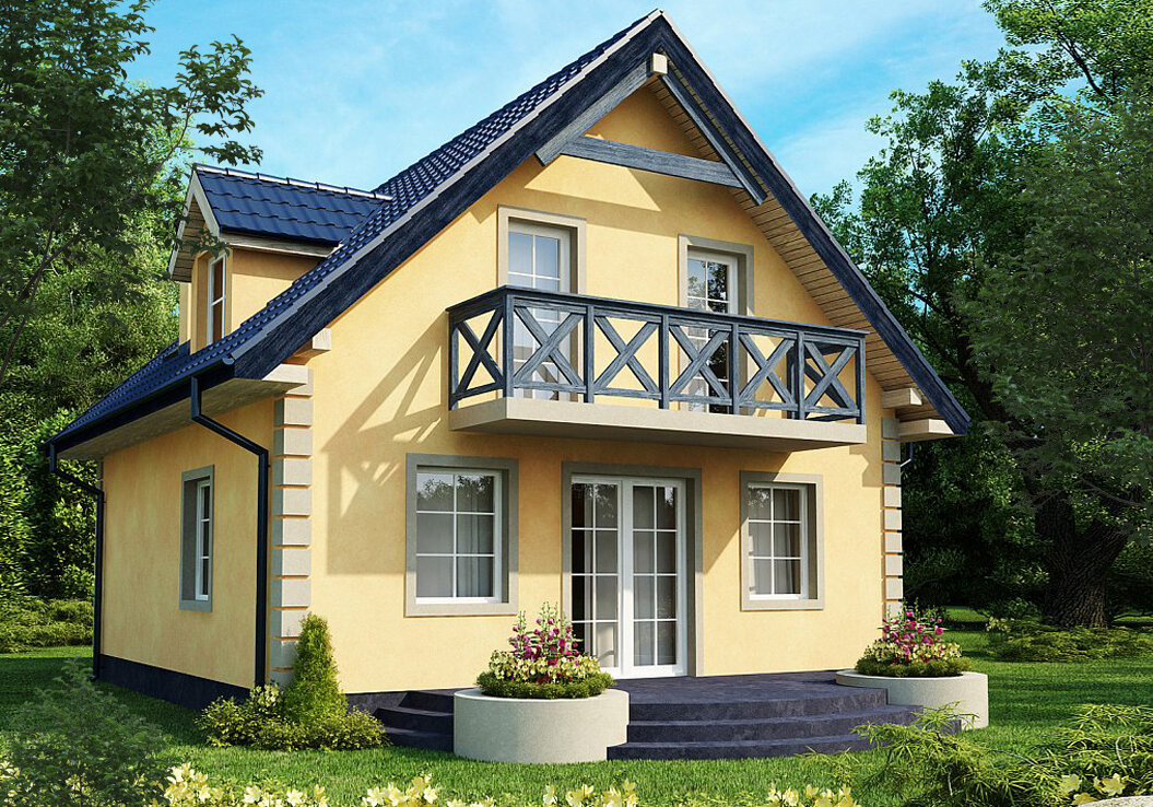 Каркасный дом в Крыму