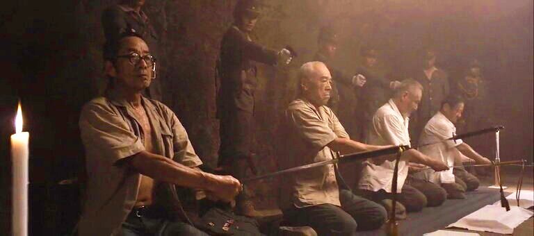 Кадры из фильма «Оба: Последний самурай» (Производство: Япония. 2011 год; режиссёр – Хидэюки Хираяма)