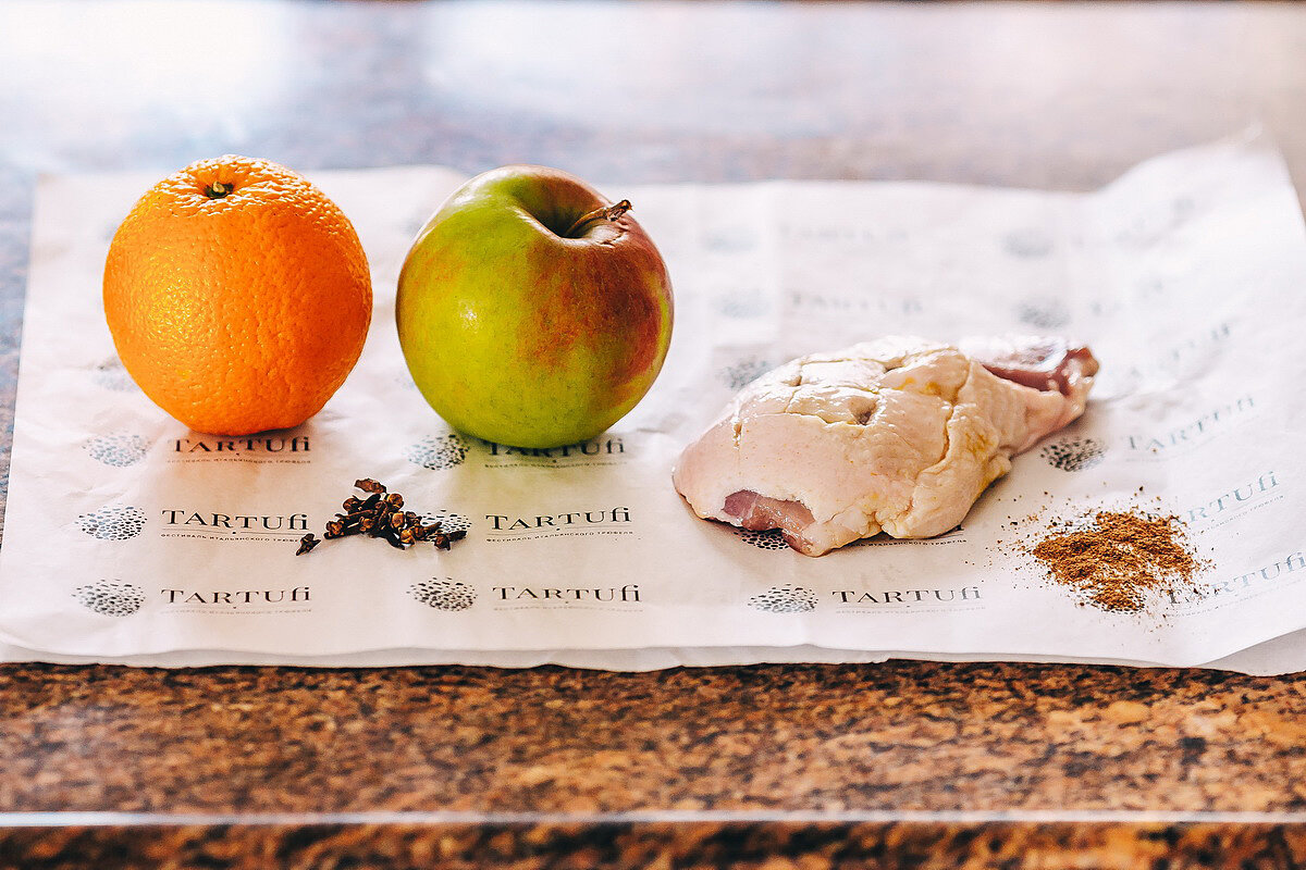 Основные ингредиенты для блюда