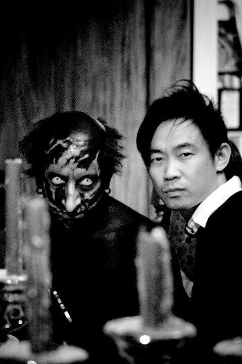 Джеймс Ван с персонажем из к/ф "Астрал"