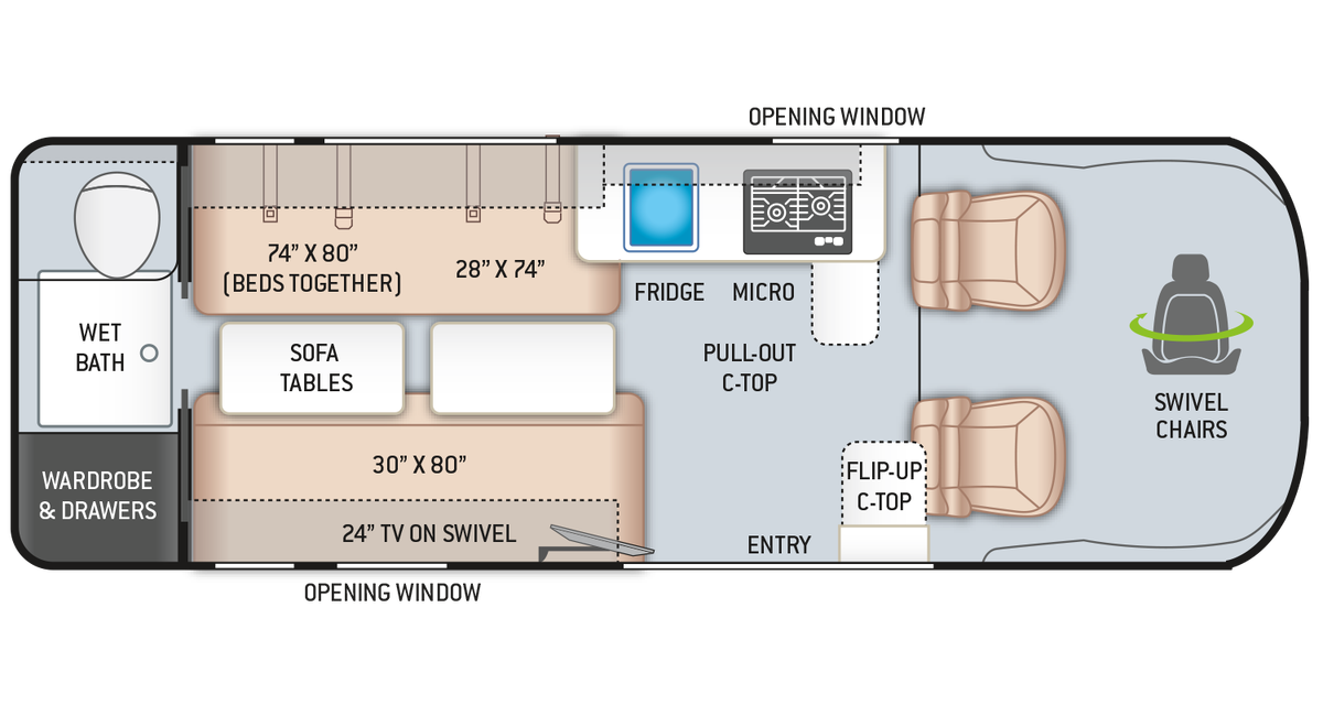 Планировка модели 20 L