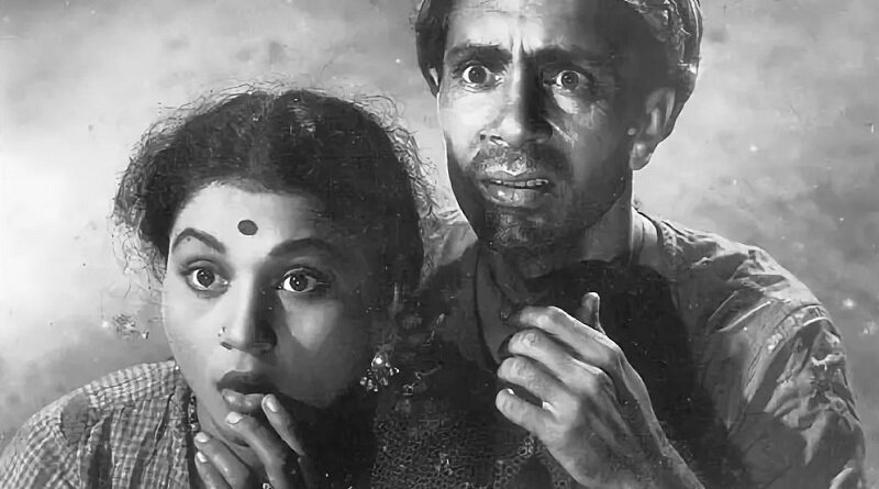 Нирупа Рой и Балрадж Сахни в фильме "Два бигха земли" / Кадр из фильма