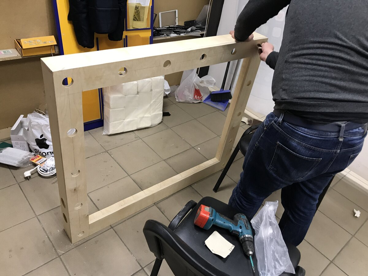 Собраный каркас