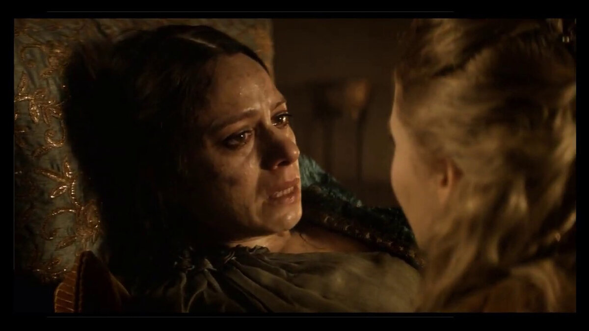 Прощание Цири с бабушкой