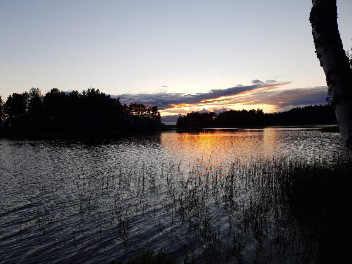 Закат на Валдае