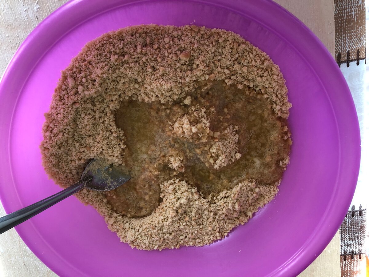 200гр печенья + 100гр. масла