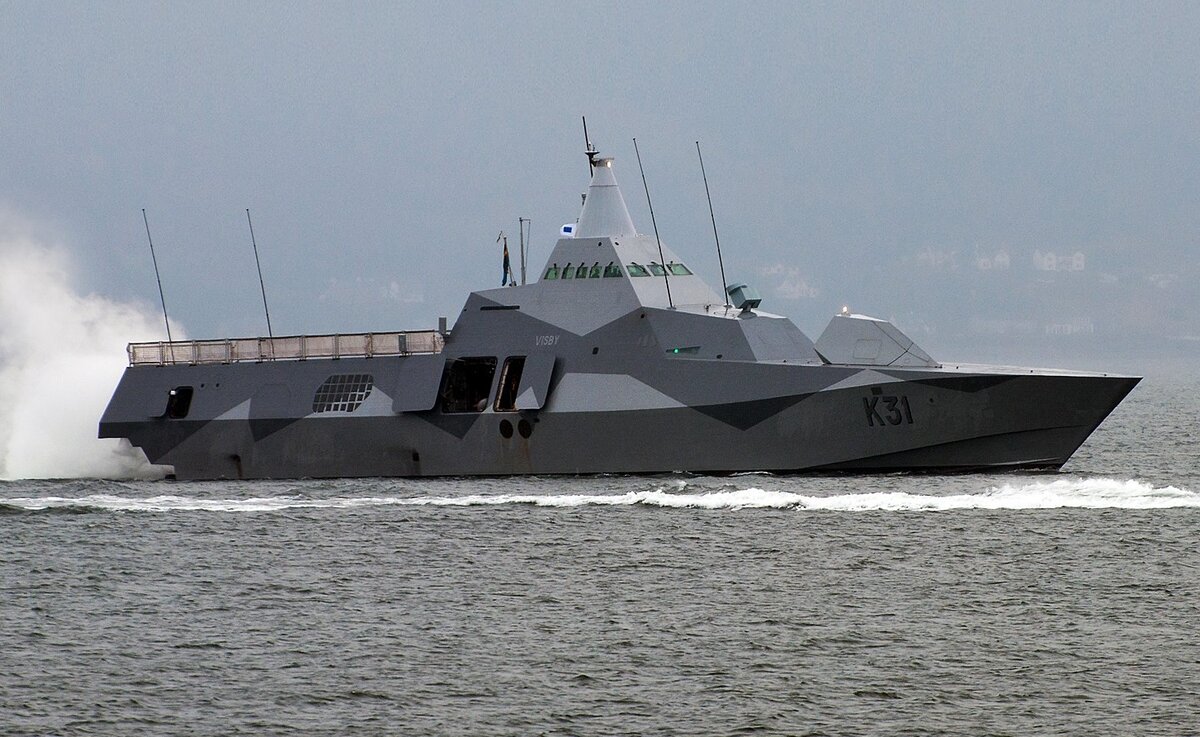 Головной корабль серии «Висбю»