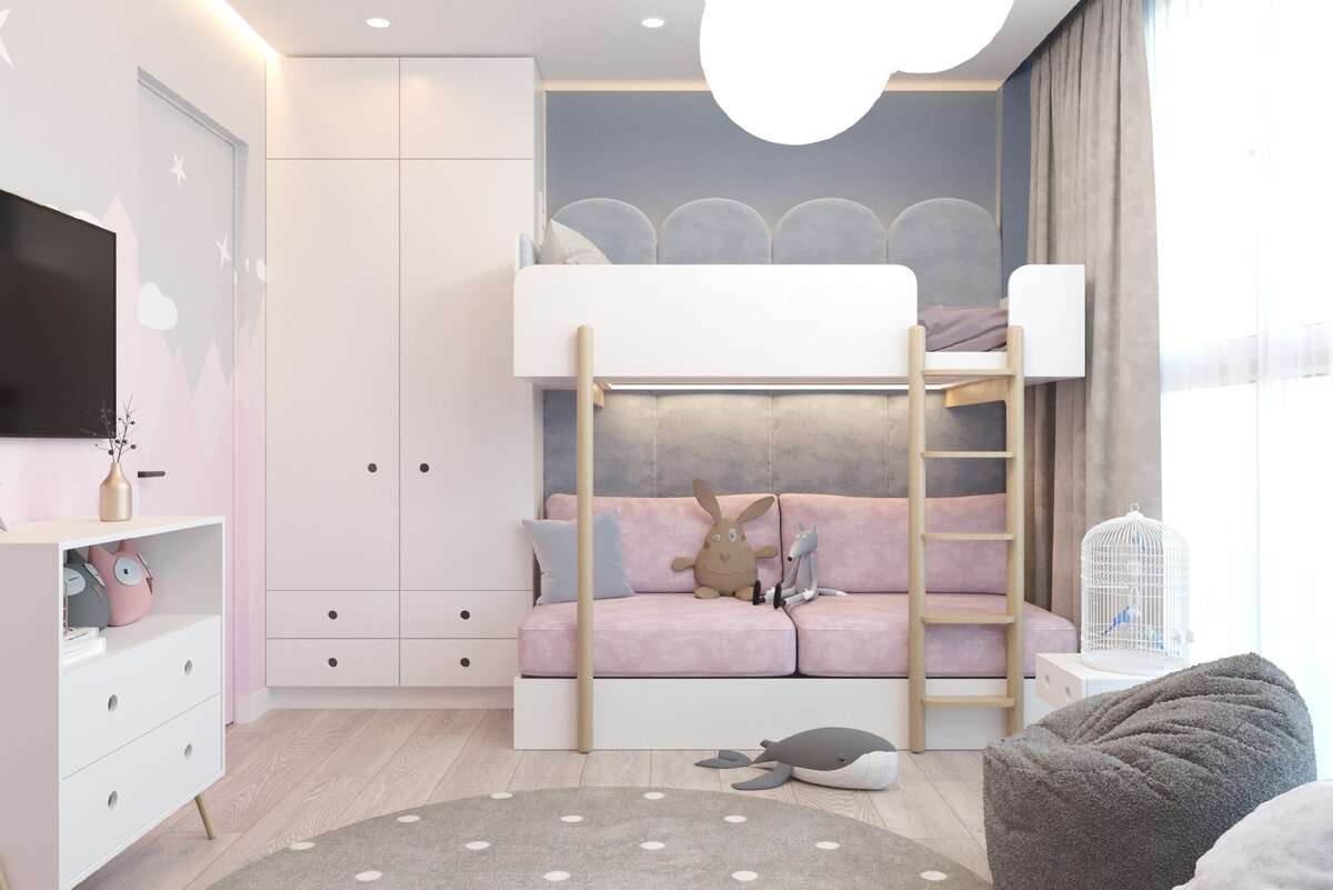 Мягкие панели не только выполняют основную функцию, но и подчёркивают интерьер. 