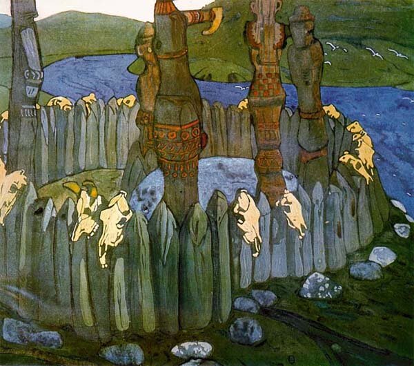 Н.К. Рерих. ИдолыВо