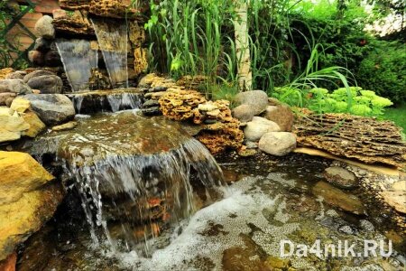 Водопад на даче своими руками (76 фото) » НА ДАЧЕ ФОТО