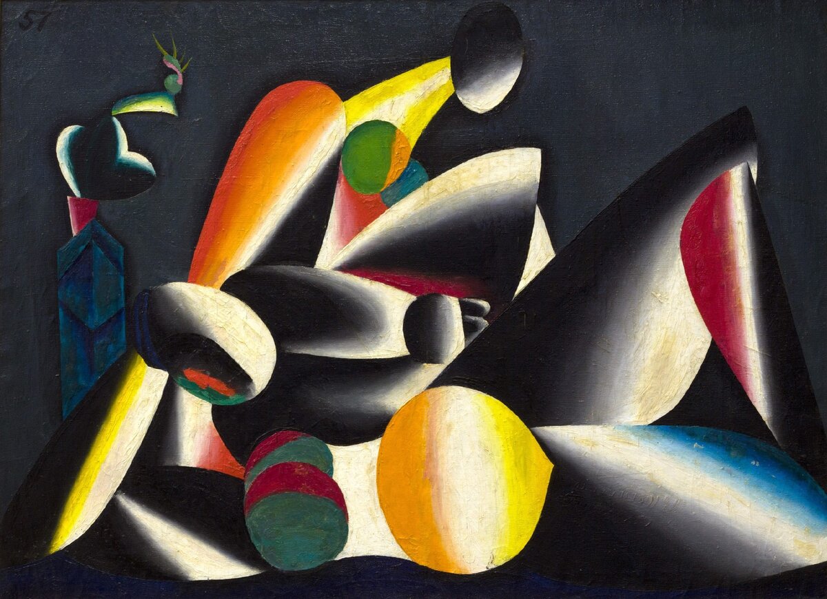 Олег Целков. «Две женщины», 1957 год