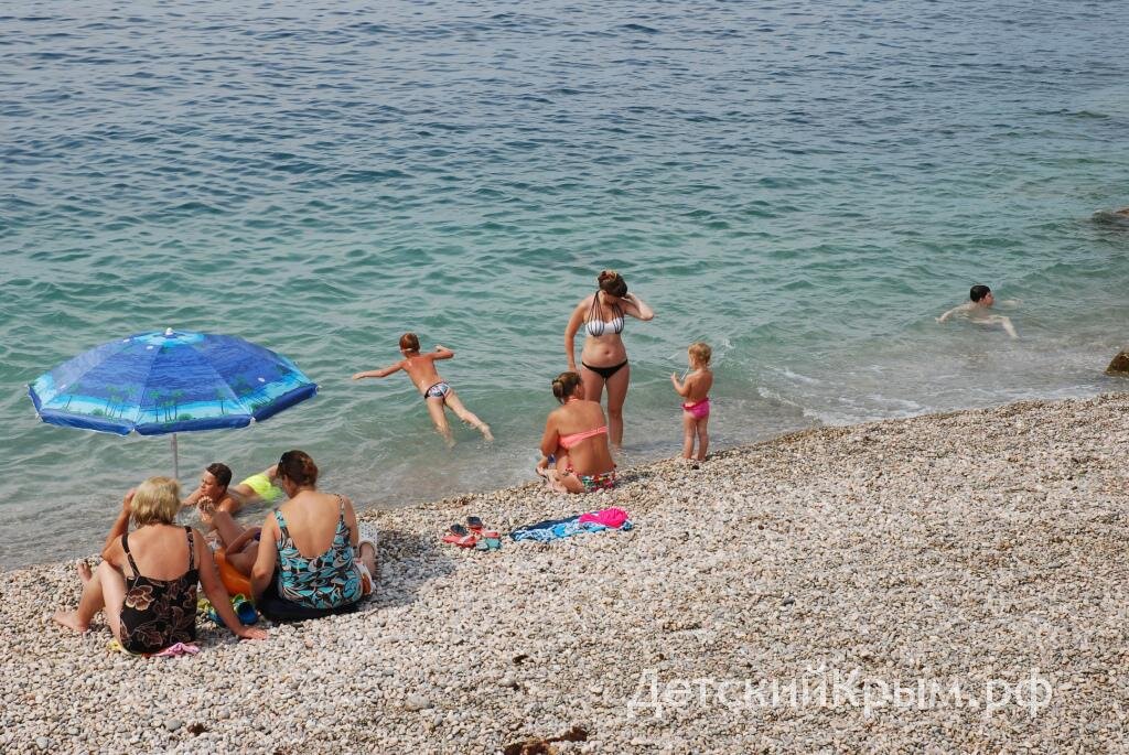 Детский пляж Алупка 2020