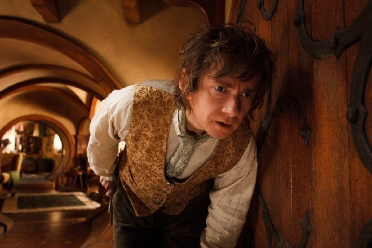 Кадр из фильма "Хоббит"