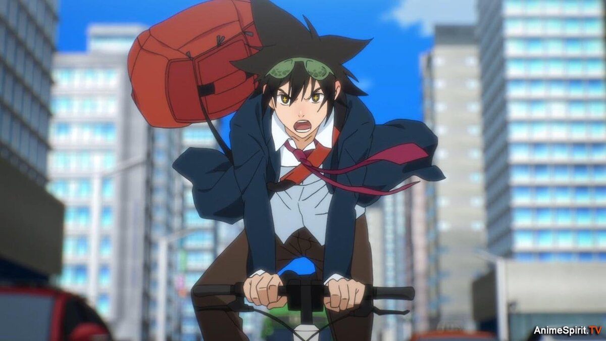 Я опаздываю! Быстрее! Быстрее! (Бог старшей школы) 