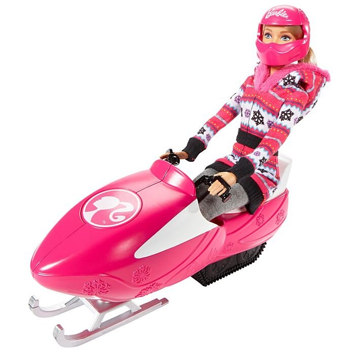 Barbie sisters snow fun doll deals giftset