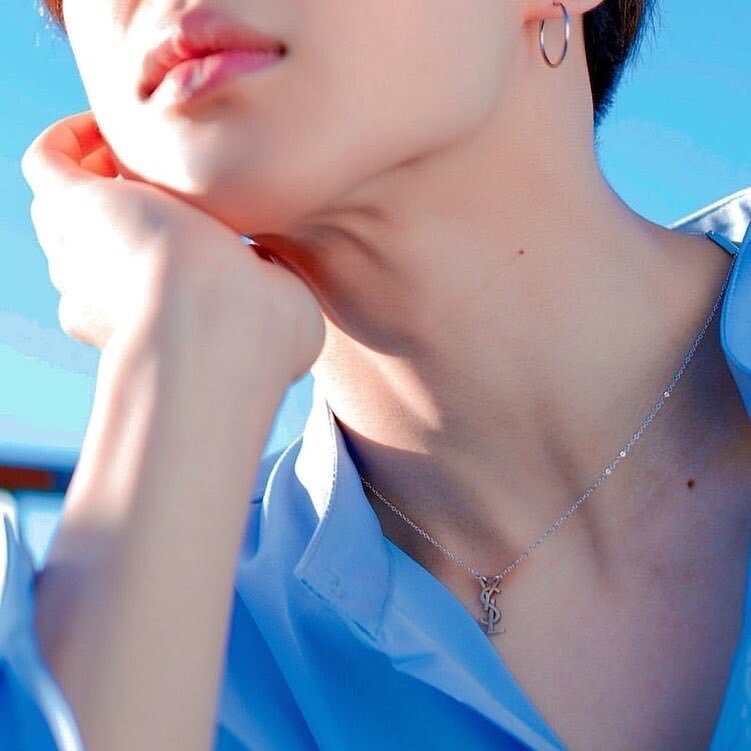 Yves saint laurent necklace on sale jimin