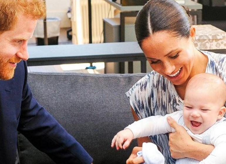 Меган Маркл и Принц Гарри с сыном Арчи. Фото: www.instagram.com/harry_meghan_sussex