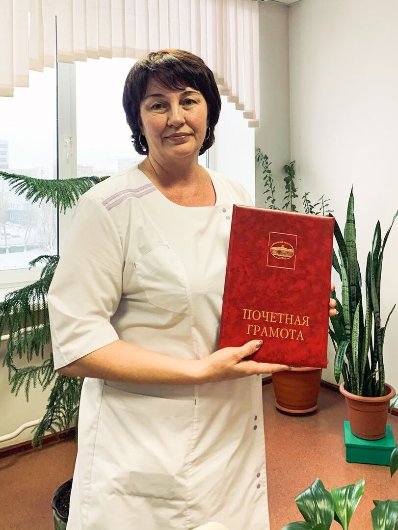 Старшая медицинская сестра взрослой  поликлиники ОКБ №2  - Татьяна Друганова