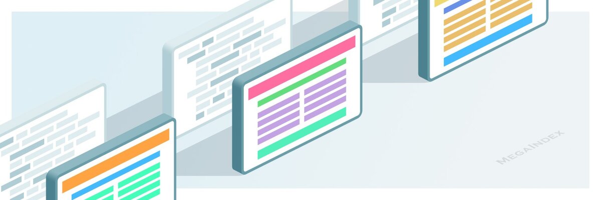 разметка страниц сайта