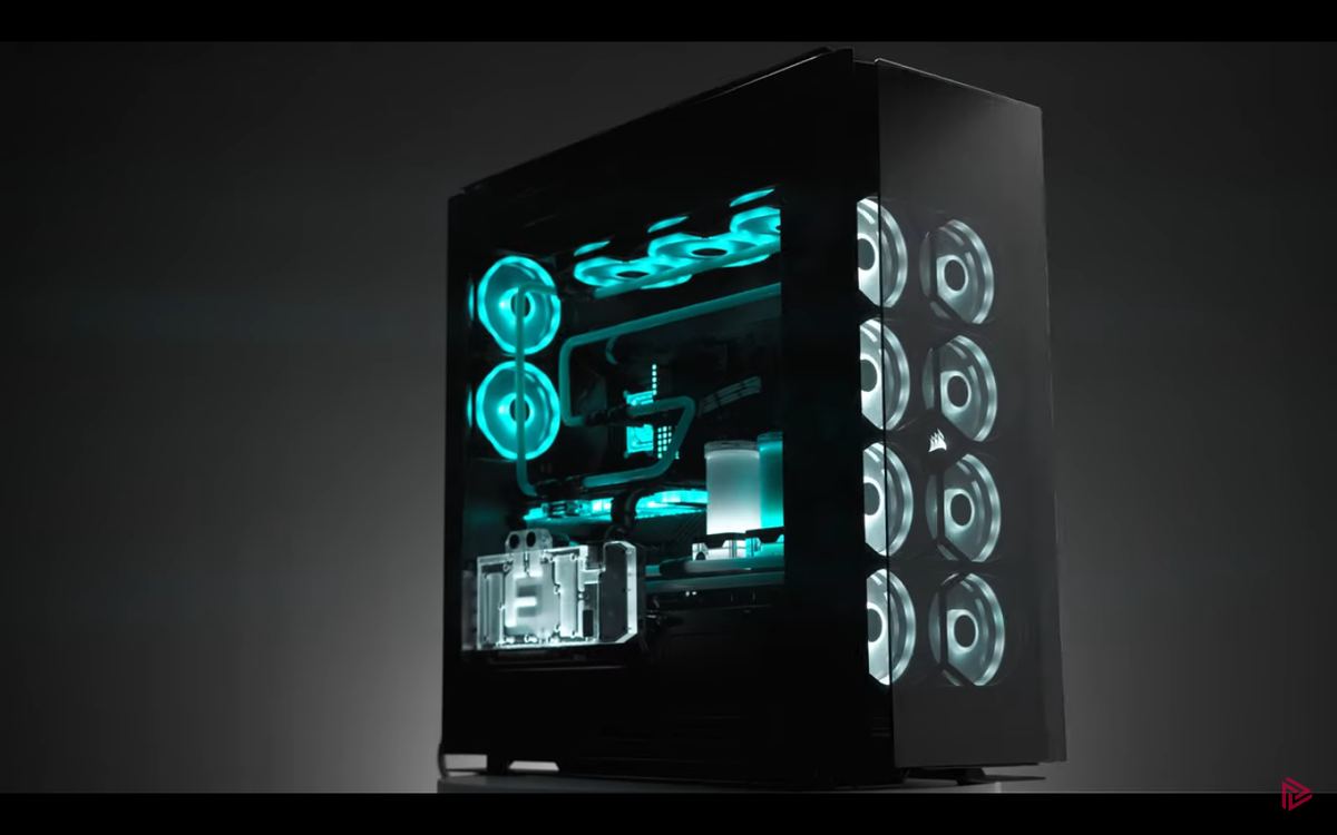 Со2 на пк. Hyperpc 1000d. Corsair 1000d. Два компьютера в одном корпусе. Hyperpc блоггер