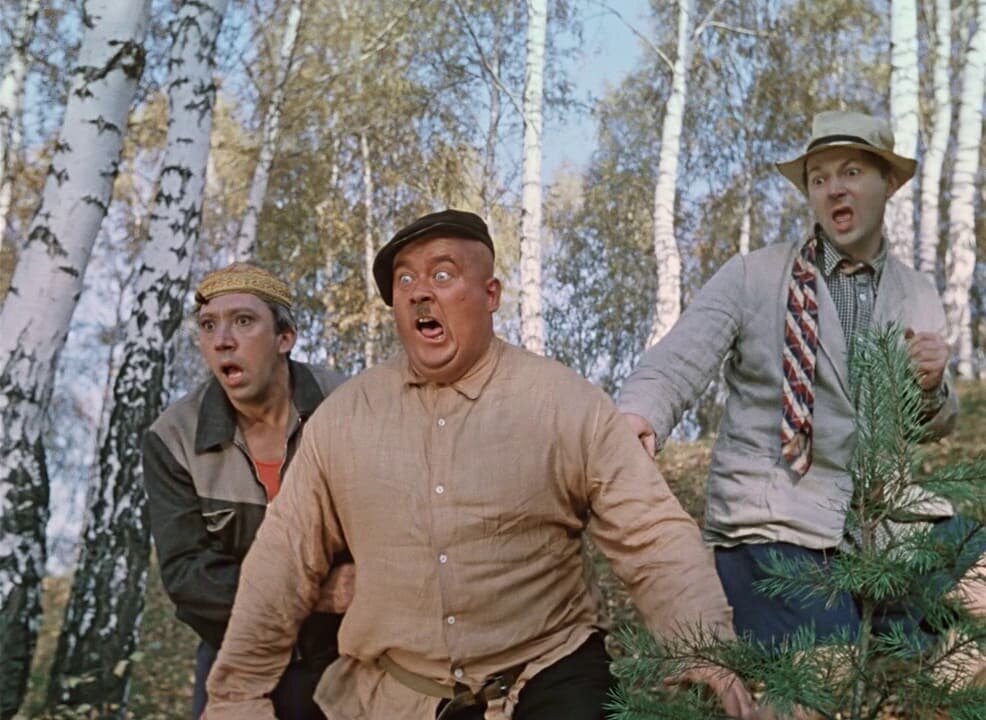 Кадр из фильма "Пес Барбос и необычный кросс".