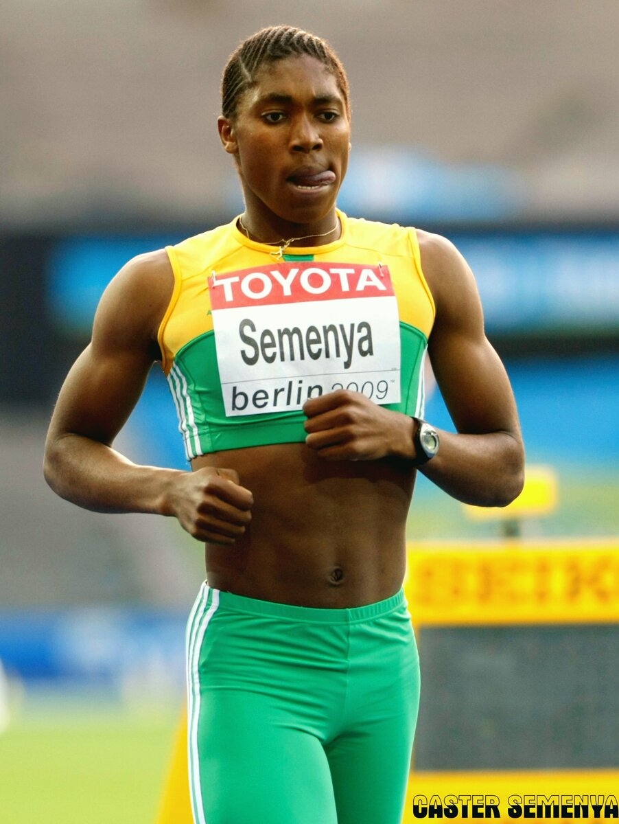 Кастер Семеня. Чемпионат мира по легкой атлетике. 2009 год.