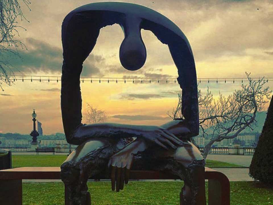 Скульптура "Пустота души"