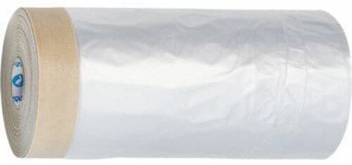  Storch CQ Folie  - Стандартная укрывочная пленка со стандартной клейкой лентой. Для укрытия потолочных плинтусов, стен и потолков.