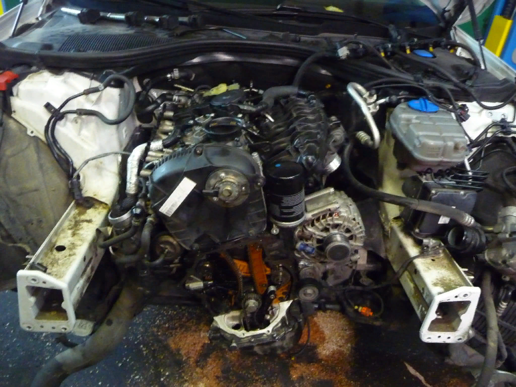 Наш двигатель в момент капиталки. Хоть знаем, что с ним было и все видели, так сказать собственными глазами