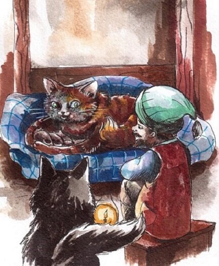 Иллюстрация к сказке Марии Ратьковой.