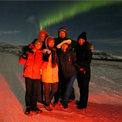 *качество фото Северного сияния урезано на сайте для быстрой загрузки страницы